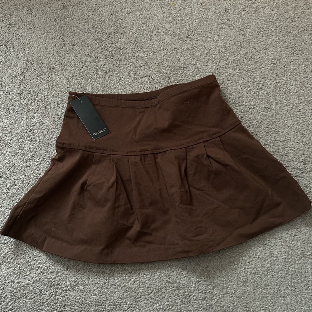 Mini Brown Skirt from Forever 21. US small